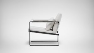 Leman small designer lounge chair/designer living room chair