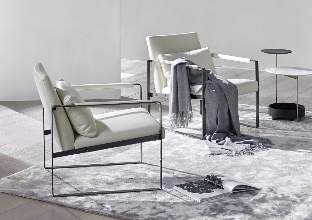 Leman small designer lounge chair/designer living room chair
